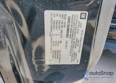 2008 Chevrolet Tahoe C1500 z USA, uszkodzony, nr VIN 1GNFC13C08R264329